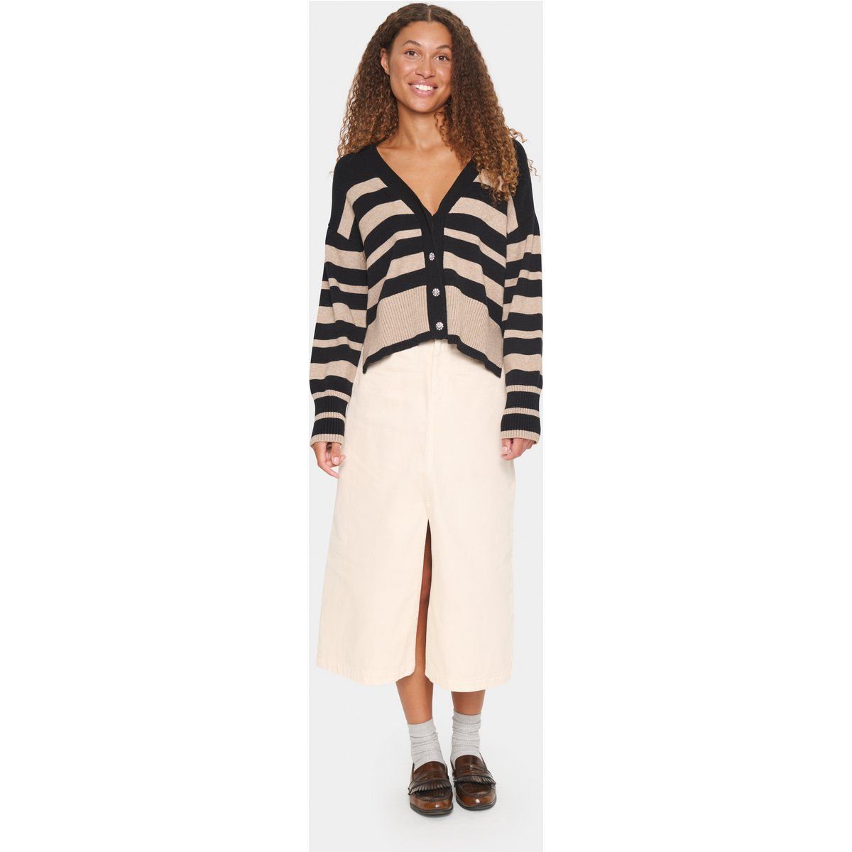 Strickjacke Oversize fit black