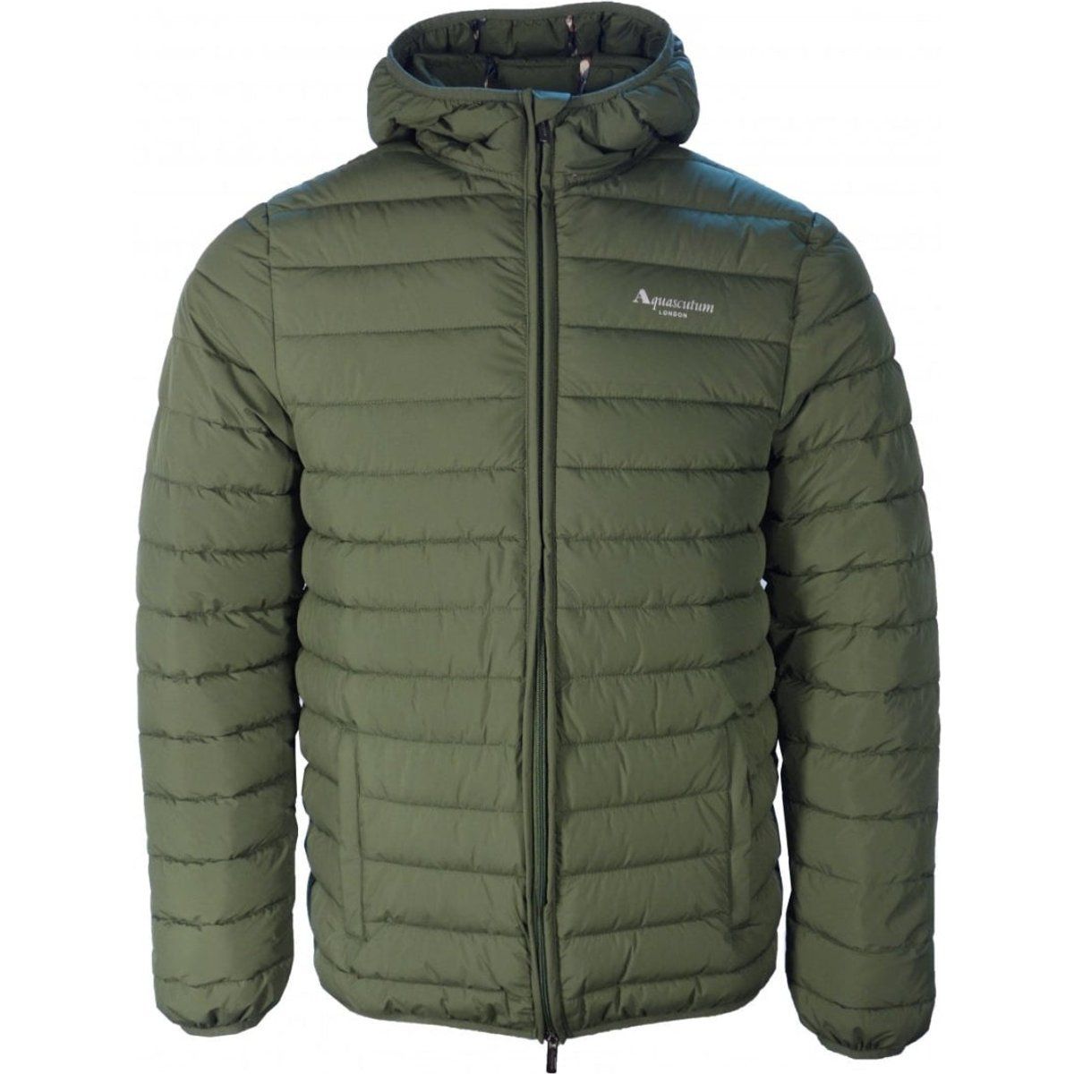 Leichte wattierte Jacke mit Kapuze