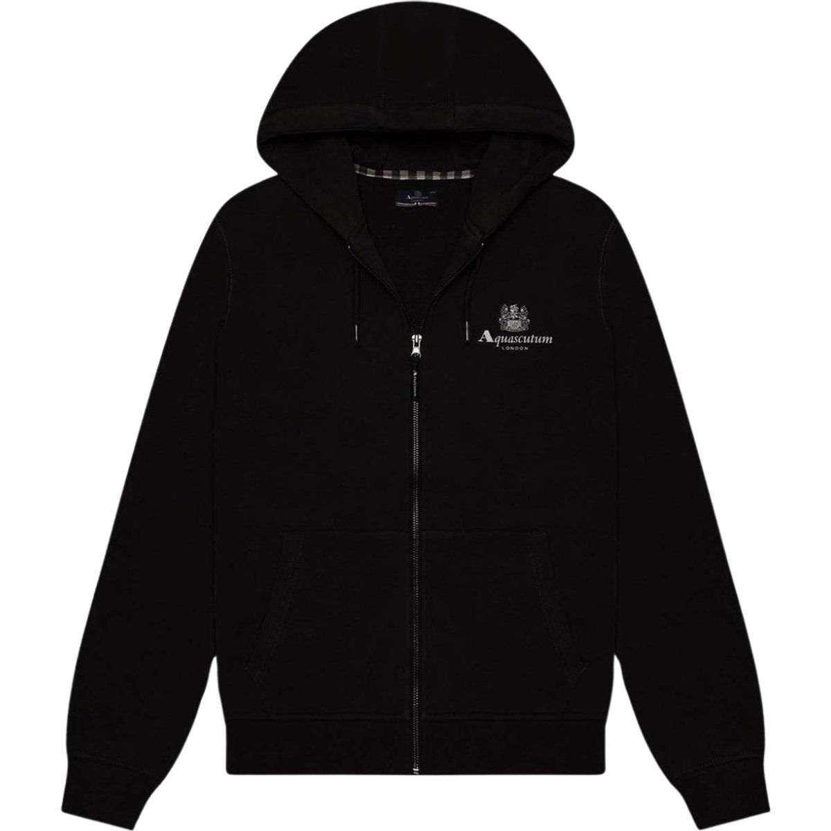 Klassischer Logo-Hoodie mit Reißverschluss