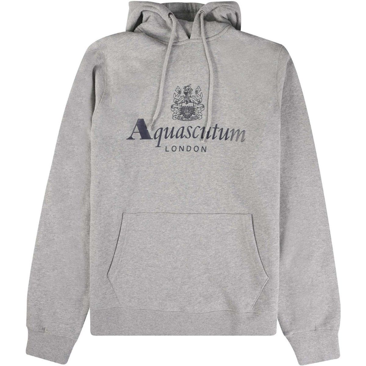 Kapuzenpullover mit Grafikprint aus Baumwollmischung