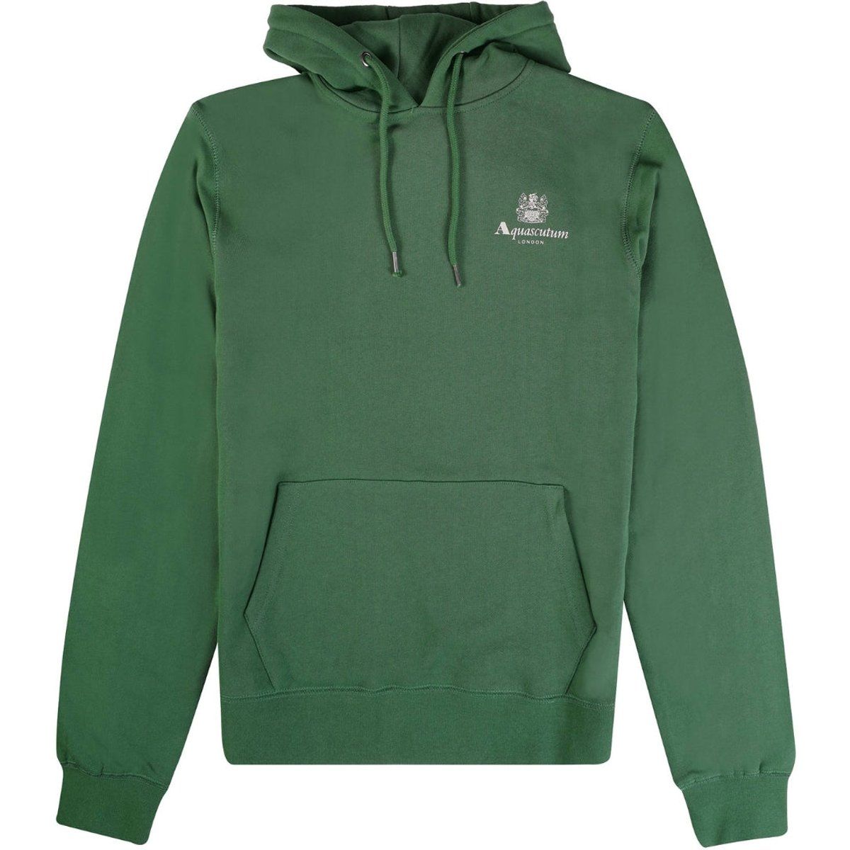 Klassischer Logo-Hoodie in Grün