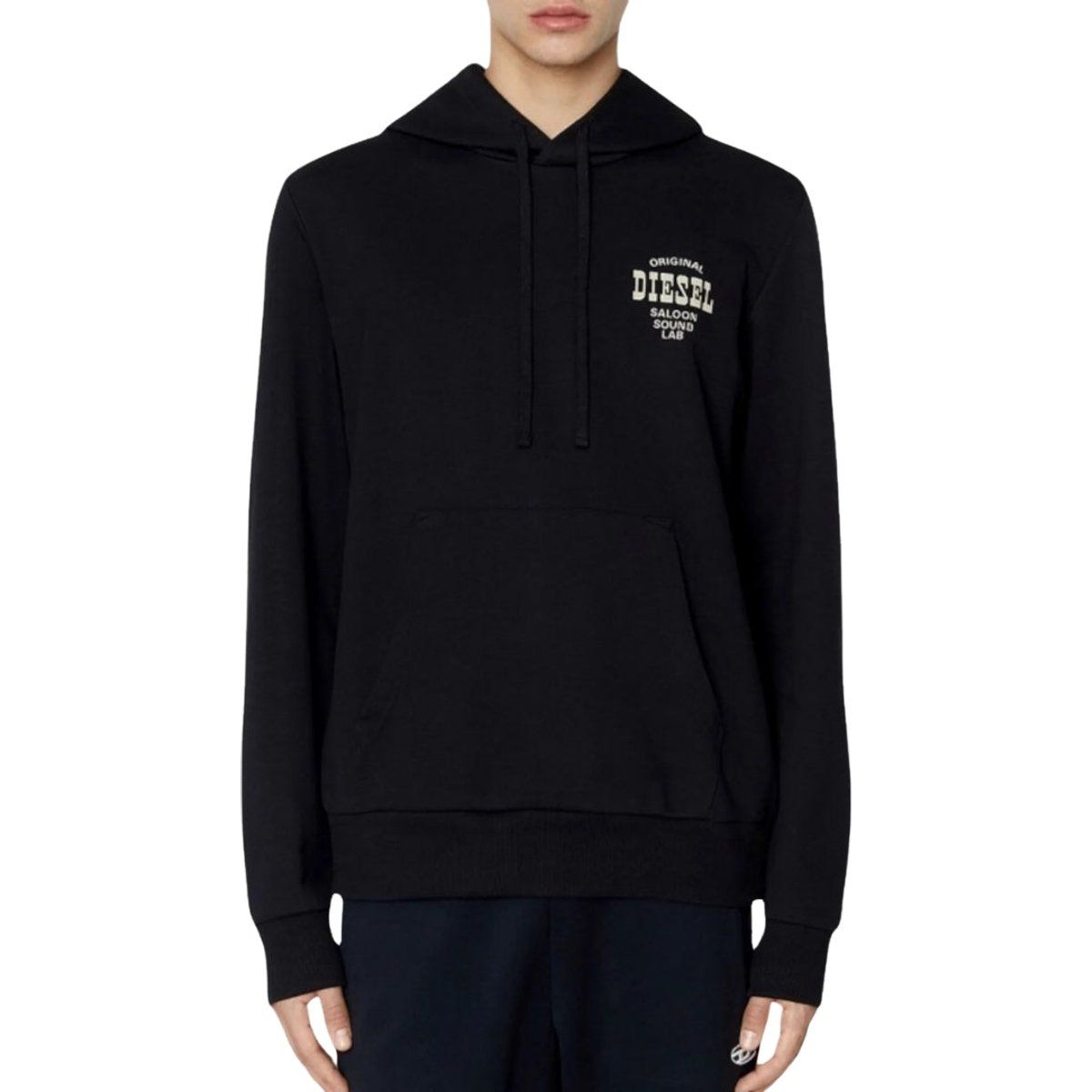 Hoodie mit Logo-Print, lockere Passform