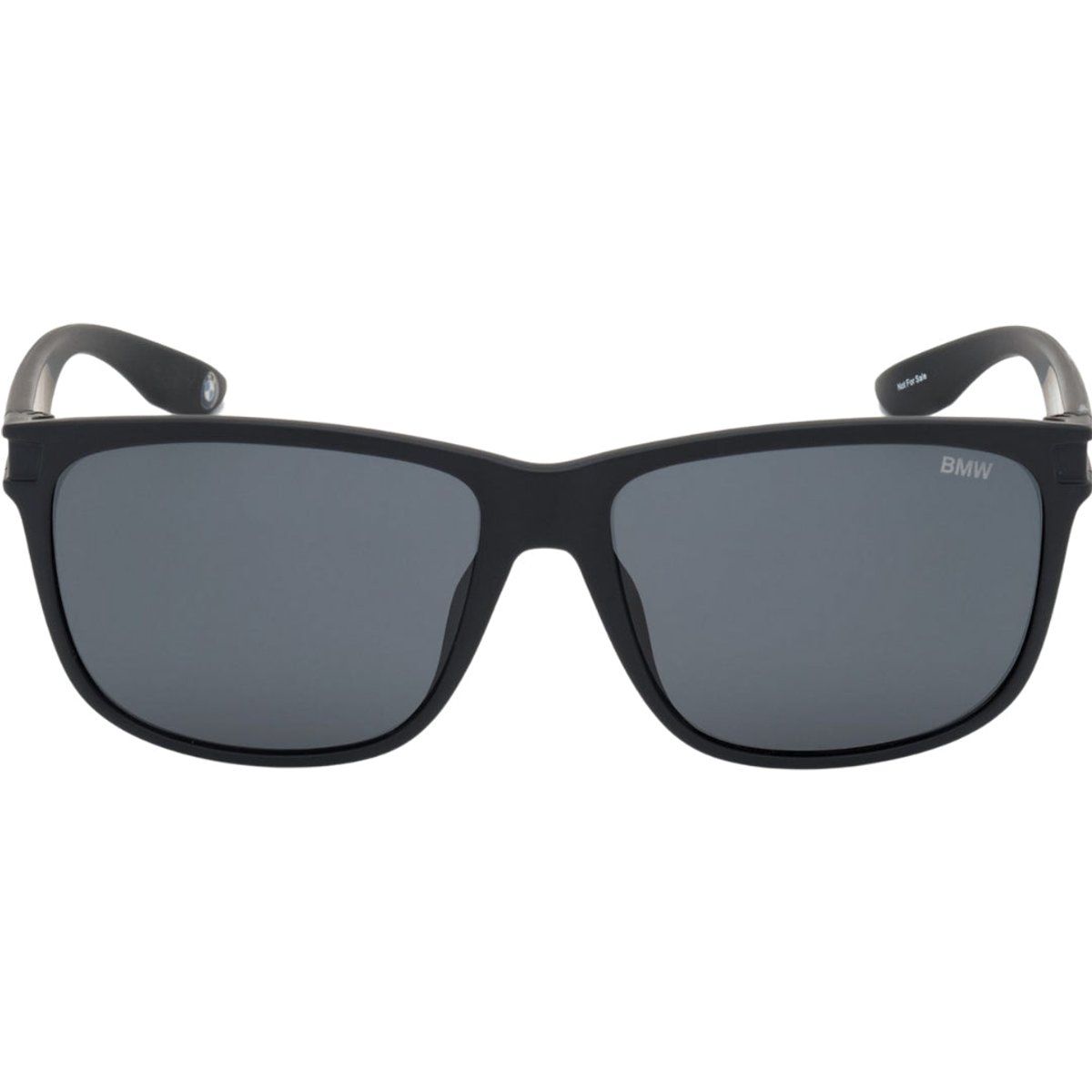 Polarisierte Sonnenbrille mit mattschwarzem Rahmen