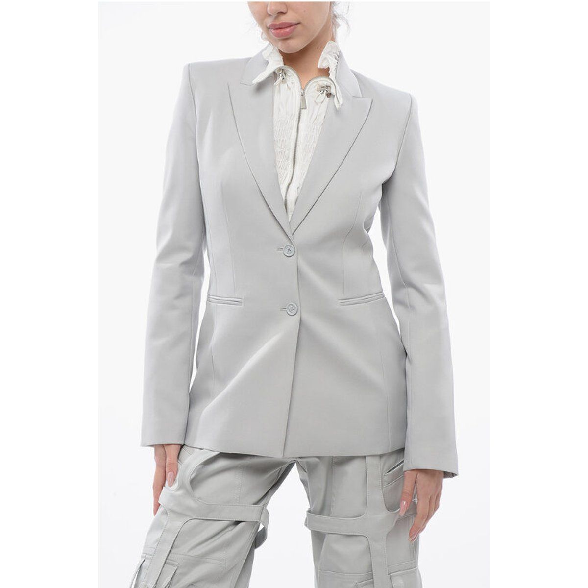 Schmal geschnittener, einreihiger Blazer