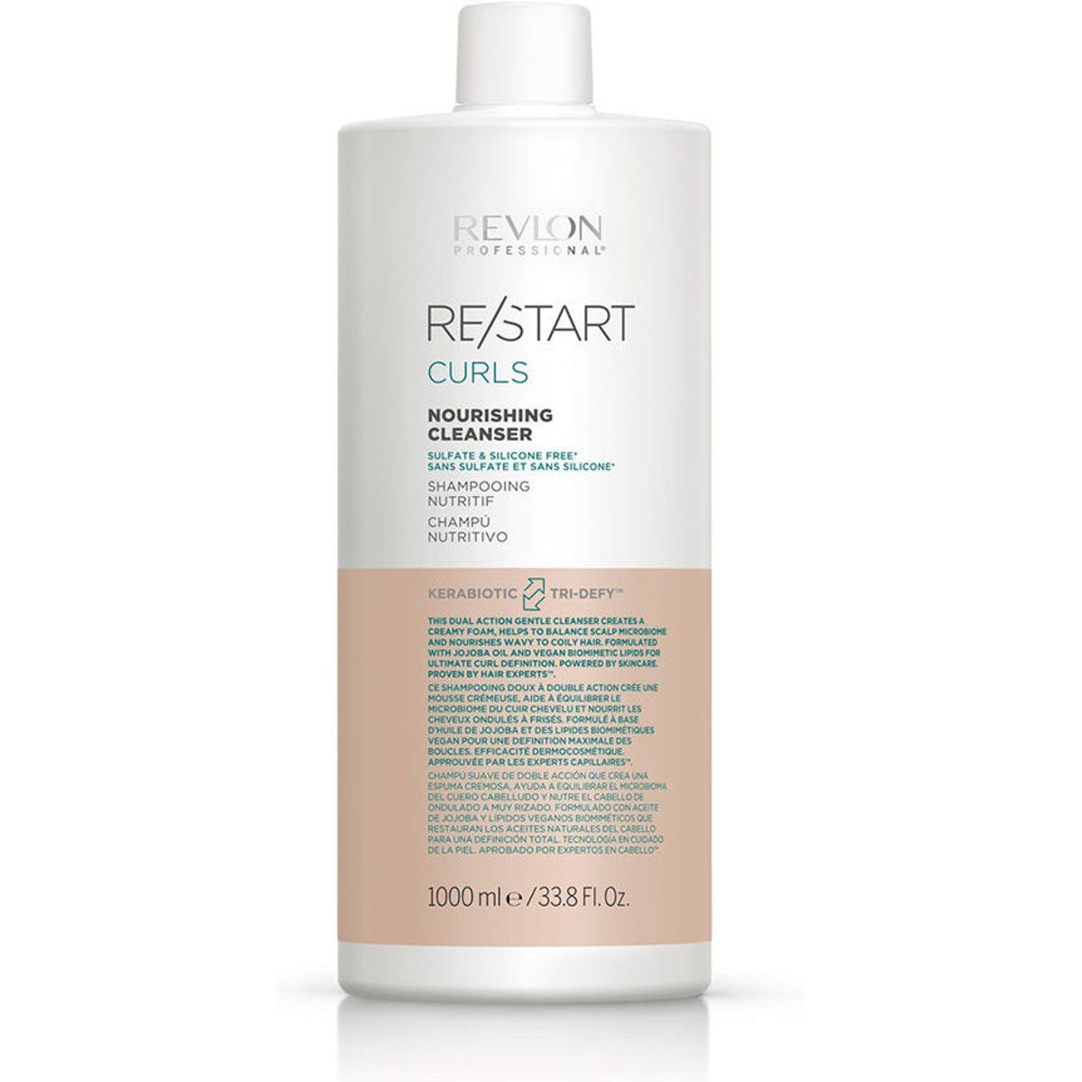 Re-start Curls Nourishing Cleanser 1000 ml