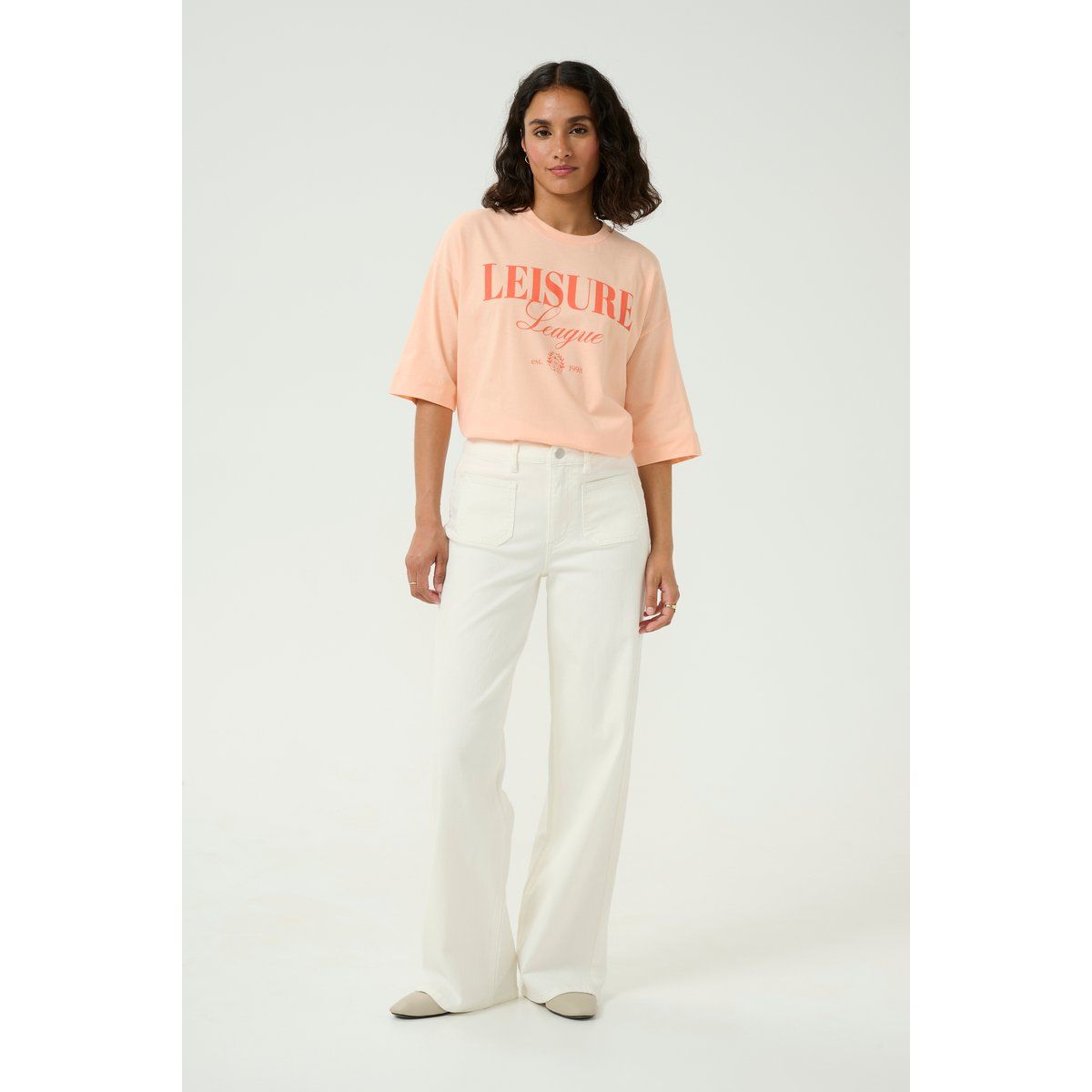 Jeans Regular fit white