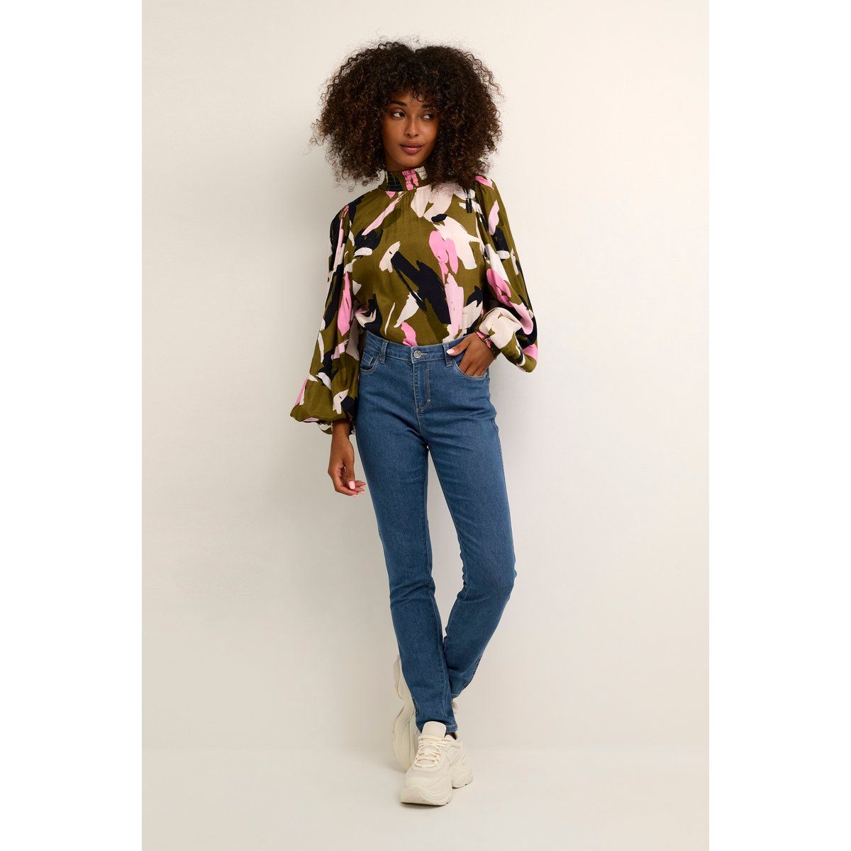 Klassische Slim Fit Jeans