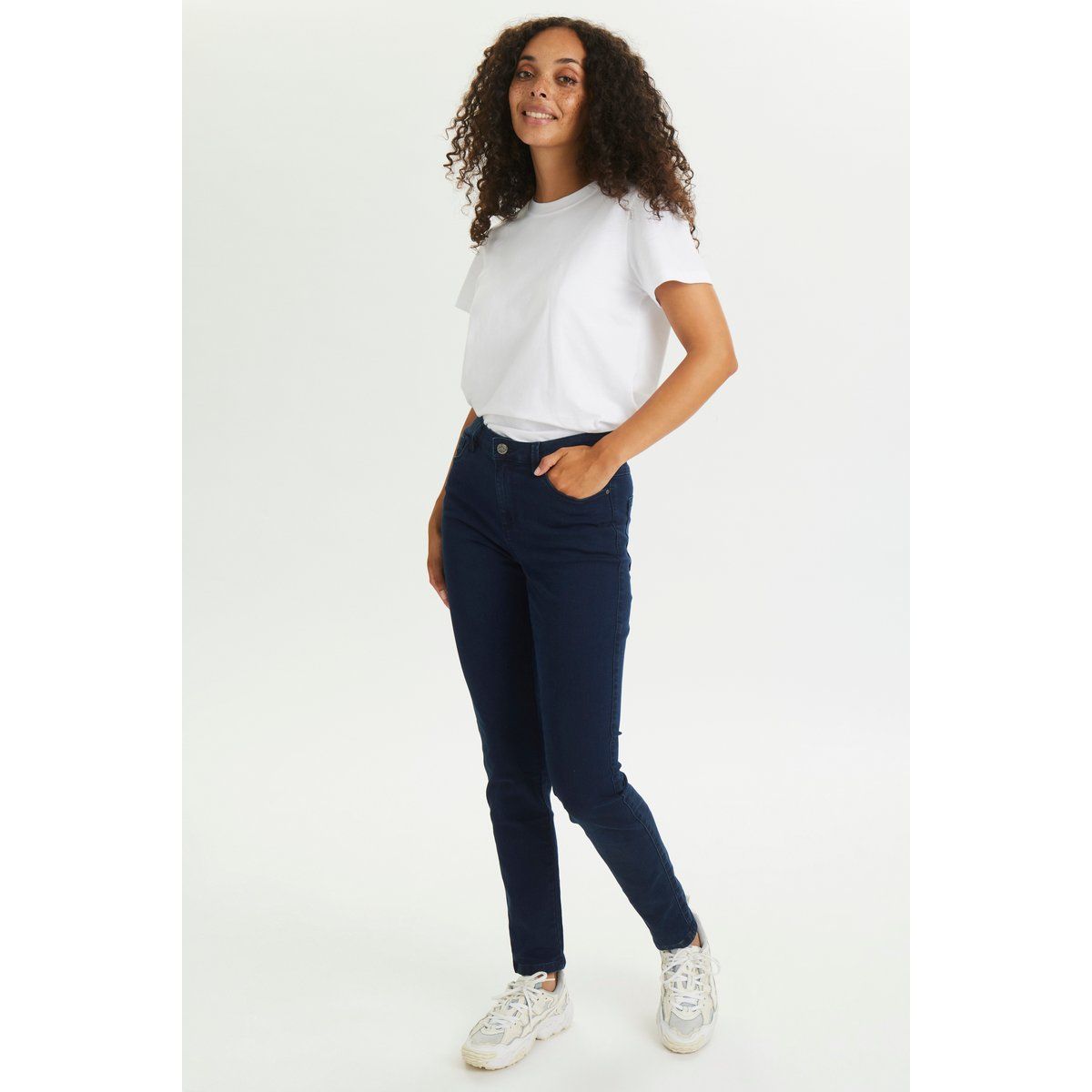 Slim-Fit-Jeans dark blue