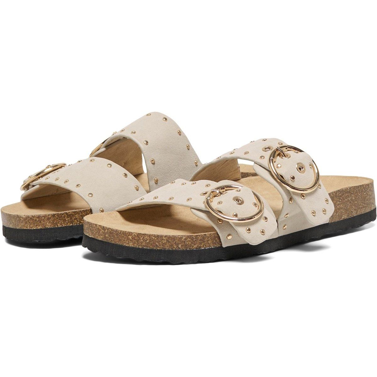 ONLY MAXI 15 Damen Sandalen Aus Polyurethan In Creme
