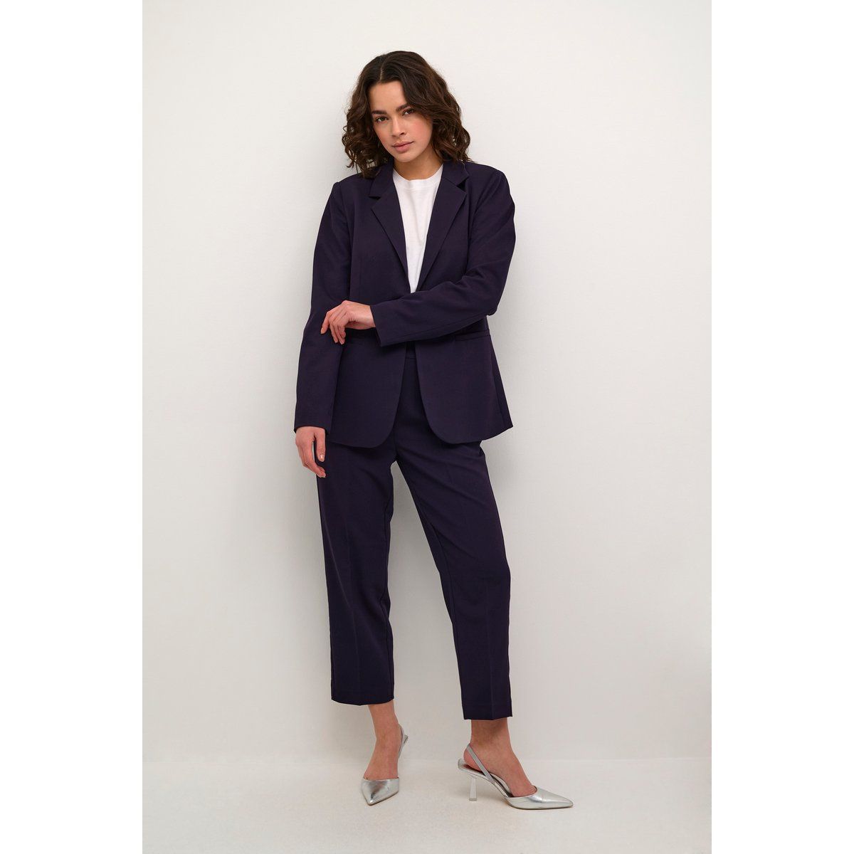 Blazer Tight fit purple