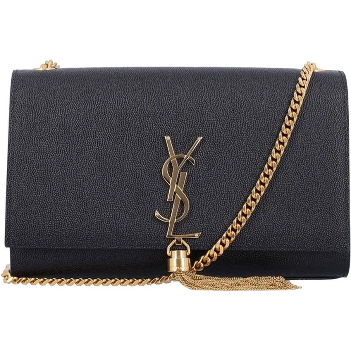 Kate kleine Schultertasche aus genarbtem Leder