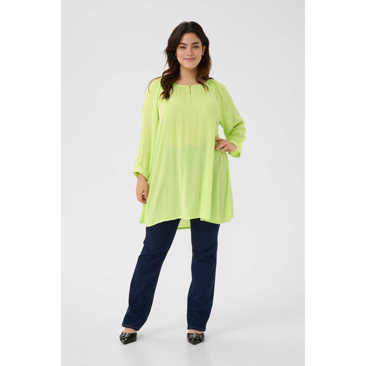 Tunika A-shape green