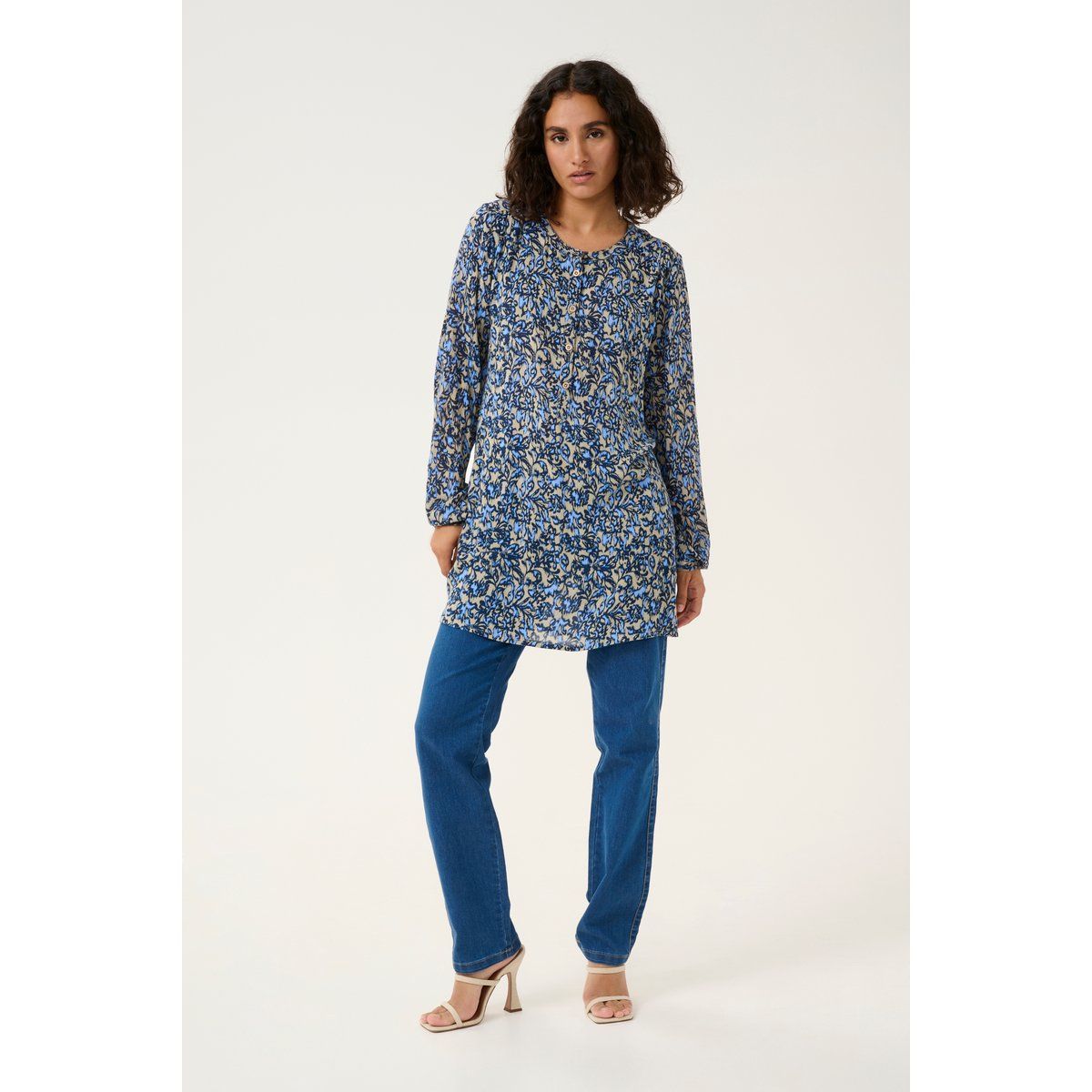 Tunika Regular fit floral