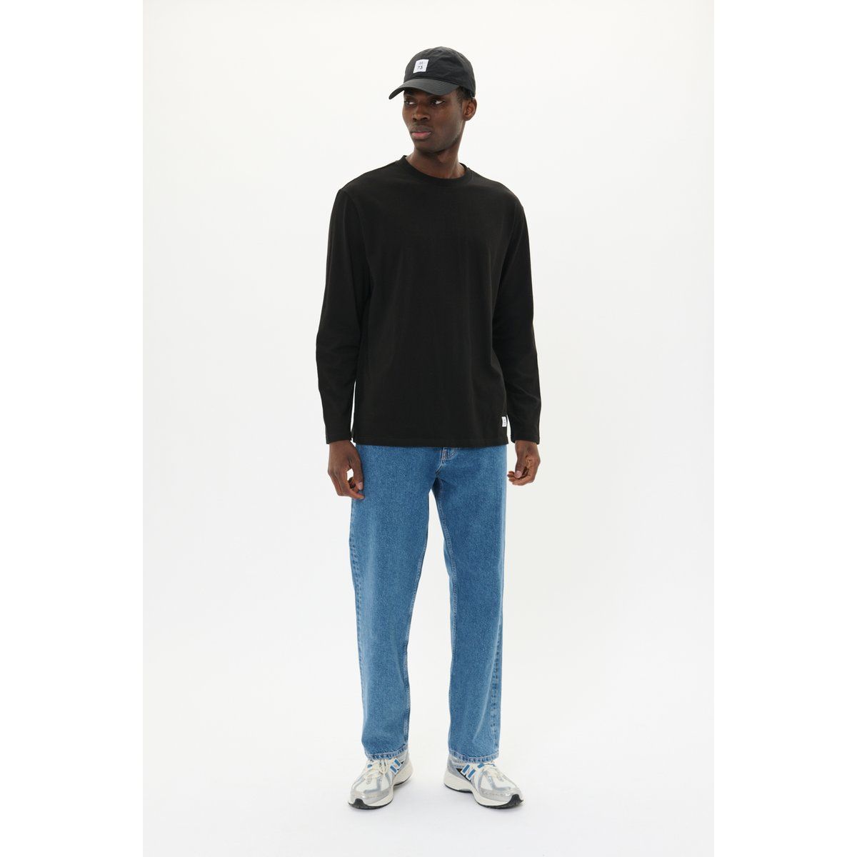 Langarmshirt mit Relaxed Fit