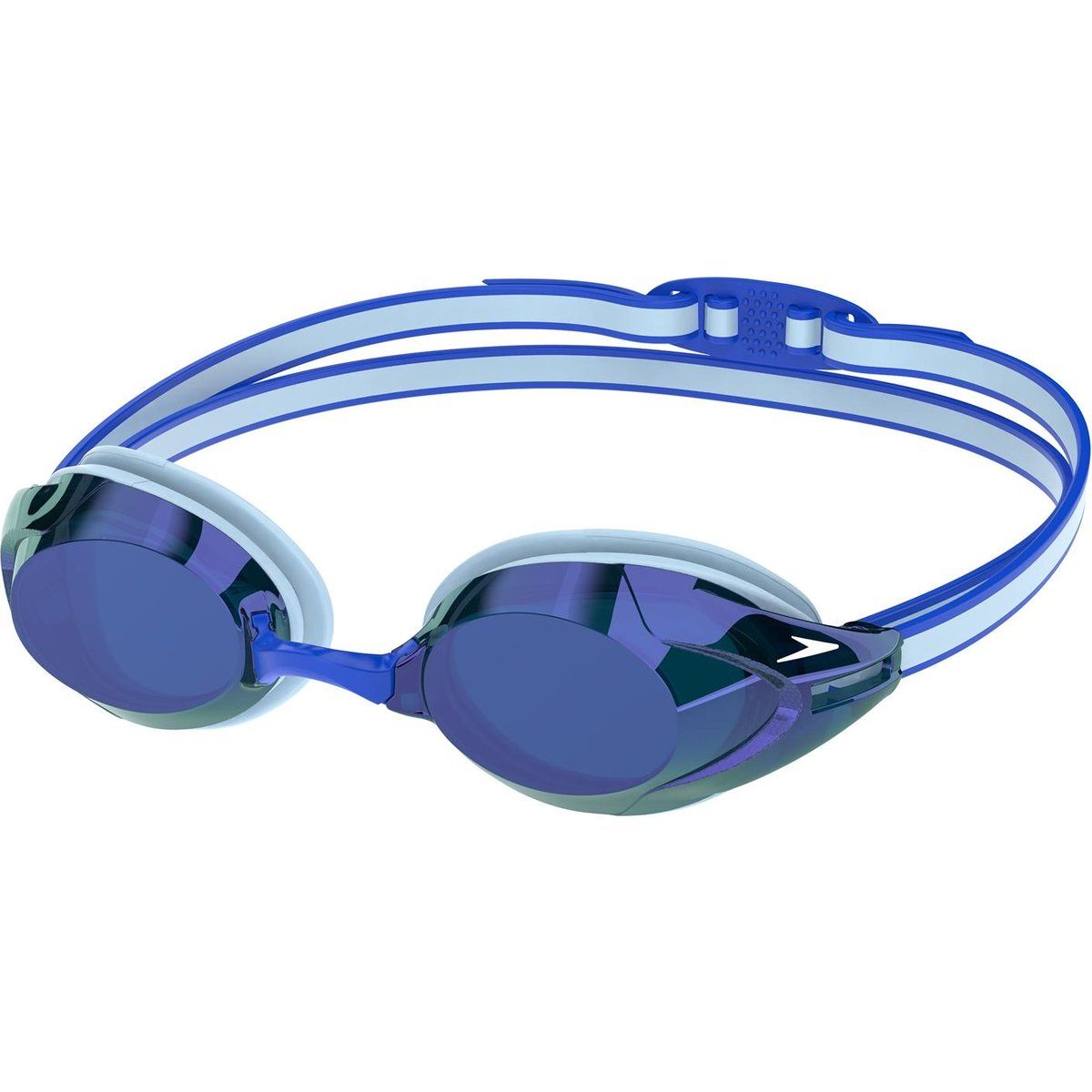 Verspiegelte Schwimmbrille mit verstellbarem Band