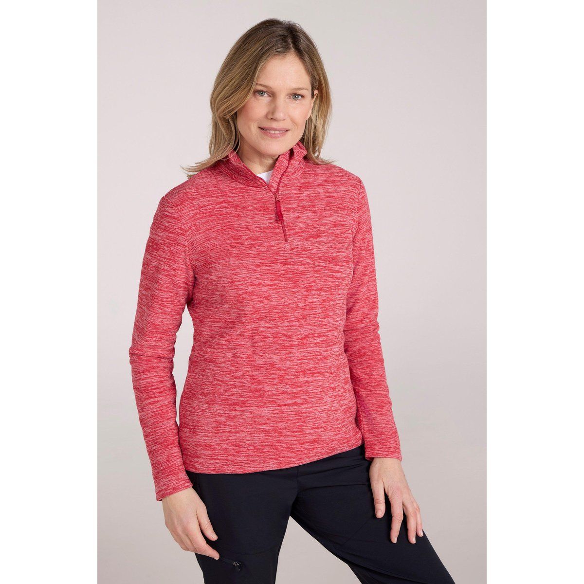 Mountain Warehouse - "Snowdon" Fleece-Oberteil für Damen (Rot)