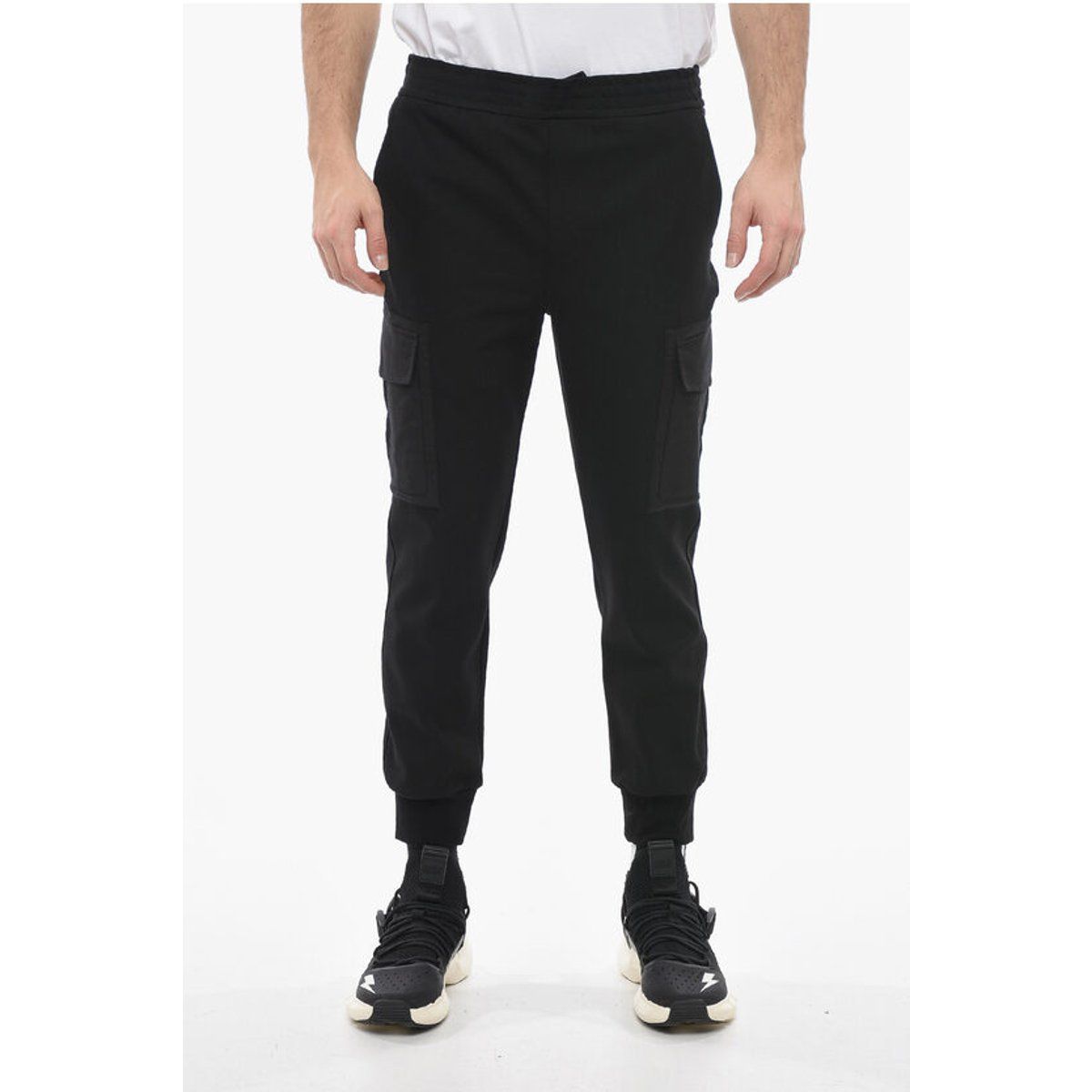 Skinny-Fit Cargo-Jogginghose
