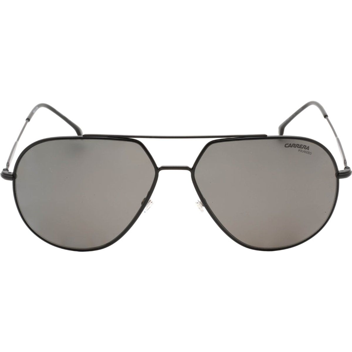 Mattschwarze Aviator Sonnenbrille