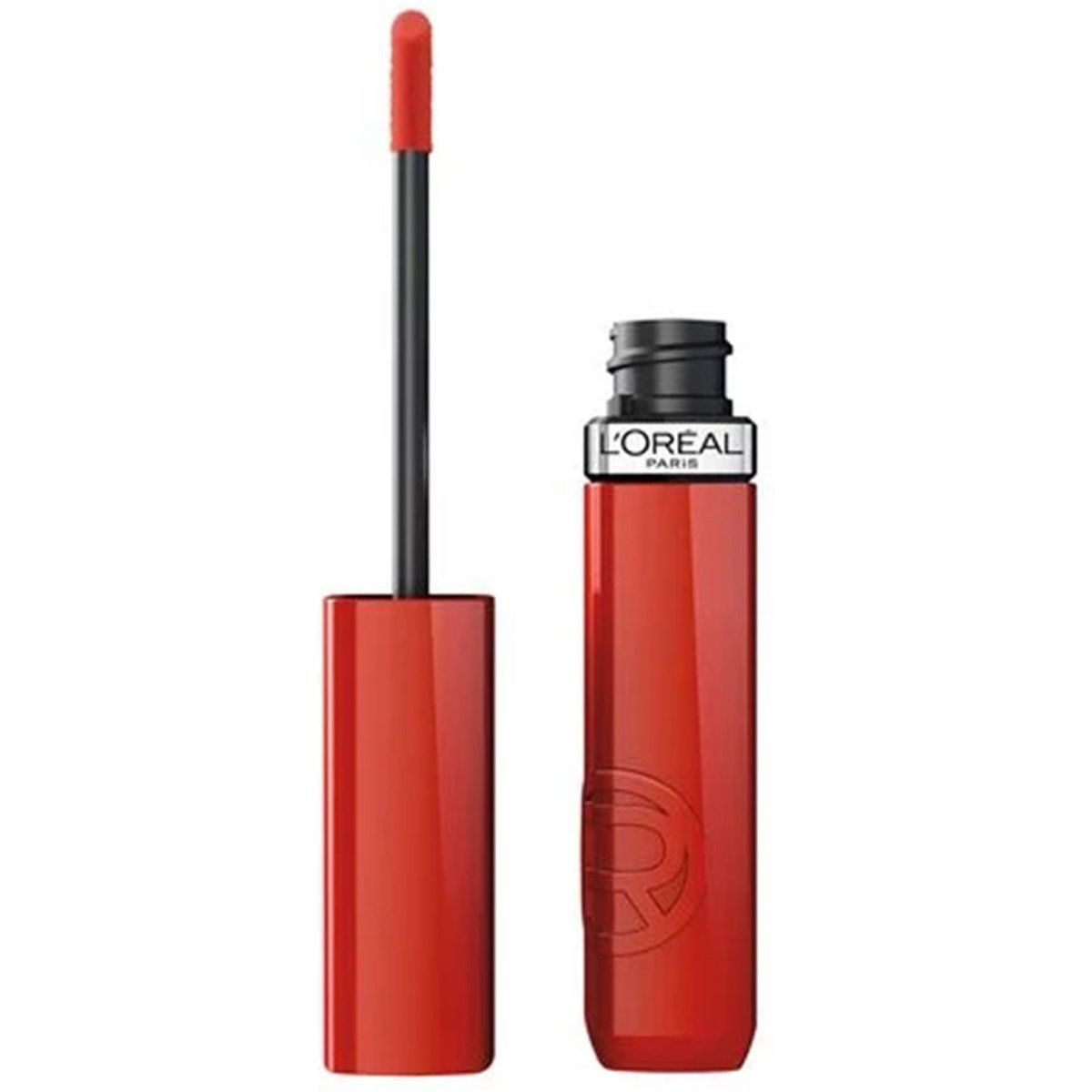 Strahlend roter Vinyl Flüssig Lippenstift