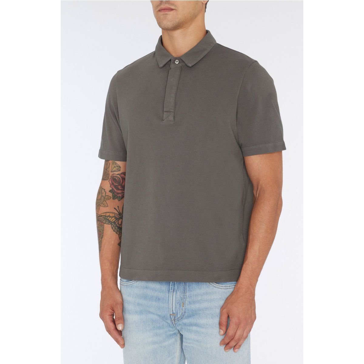 Herren Klassisches Piqué-Poloshirt