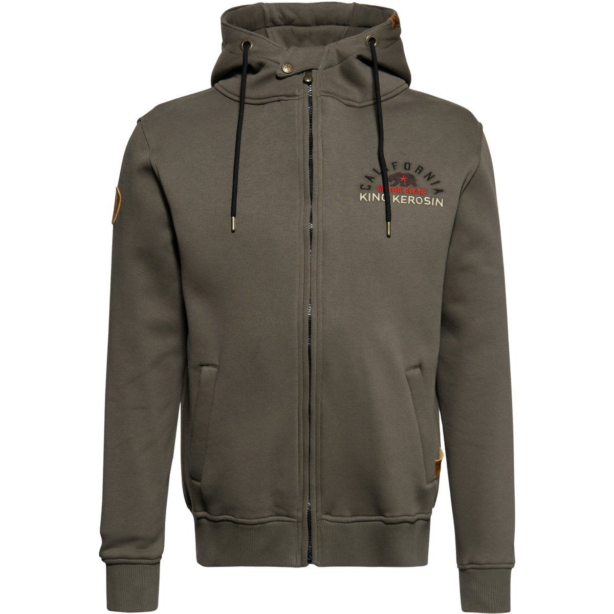 Herren Adventure Gear Kapuzenjacke mit Reißverschluss