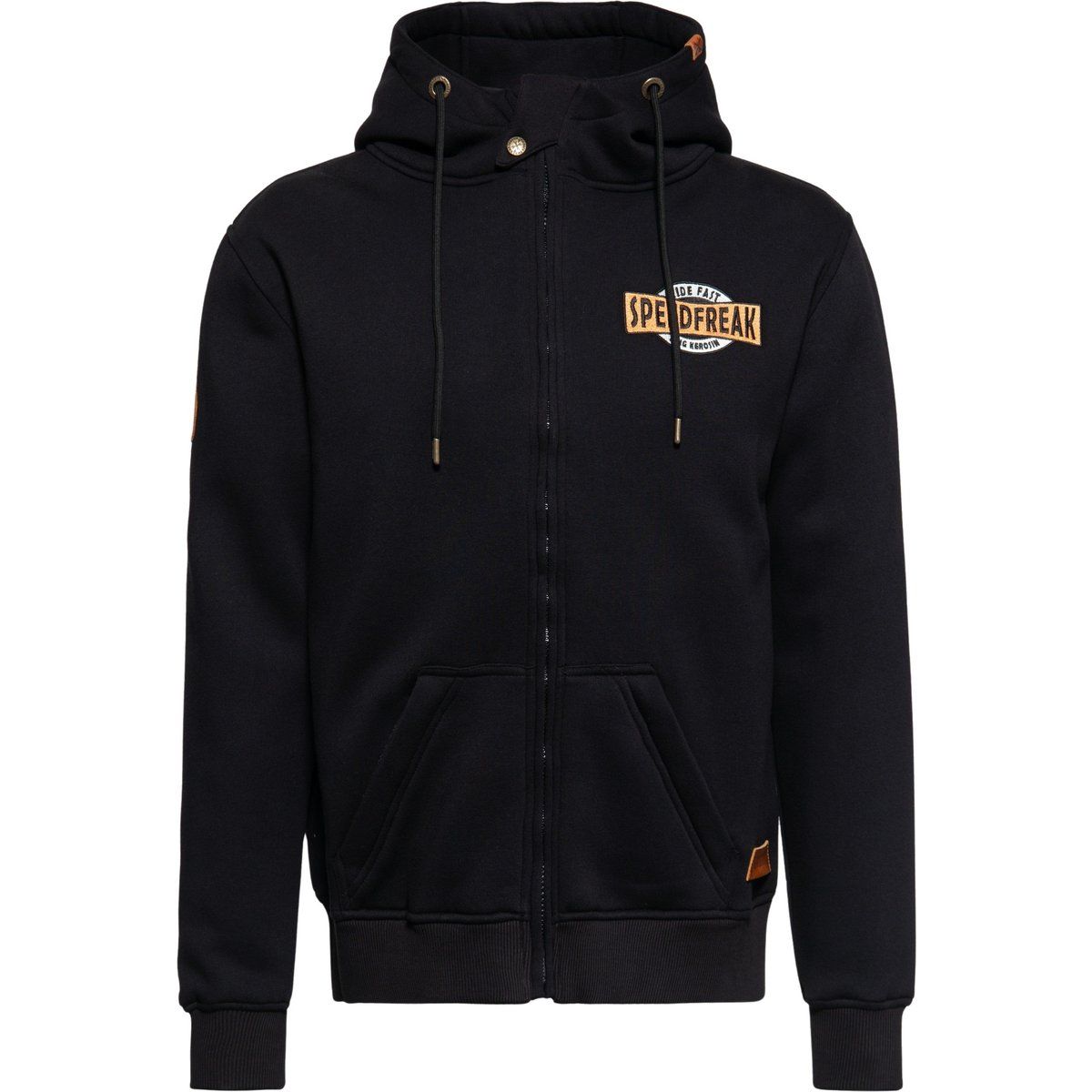 Herren Outdoor Adventure Kapuzenjacke mit Reißverschluss