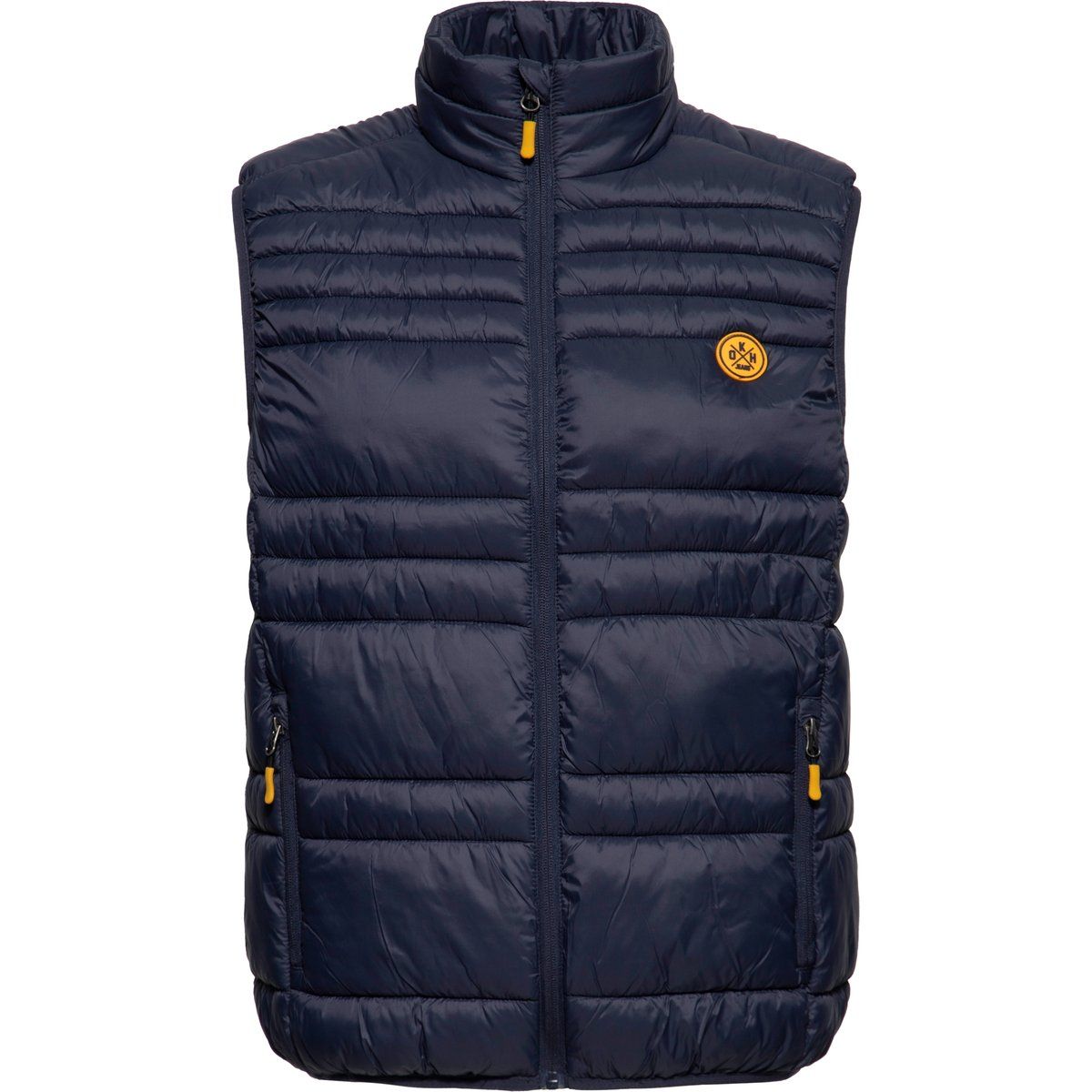Marineblaue leichte gesteppte Outdoor-Weste