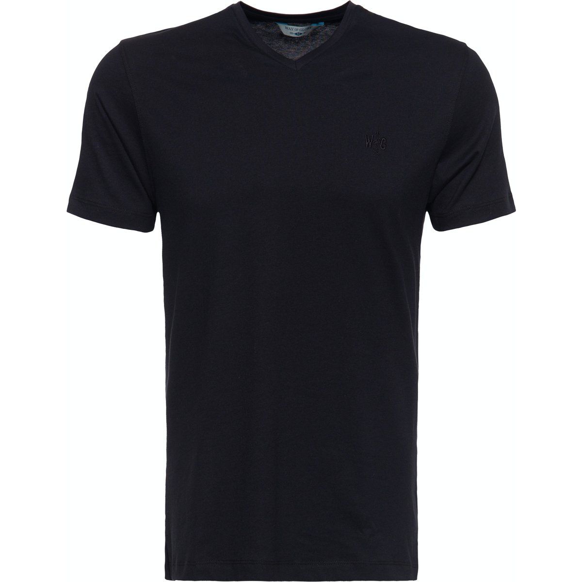 Herren Premium Basic T-Shirt mit V-Ausschnitt