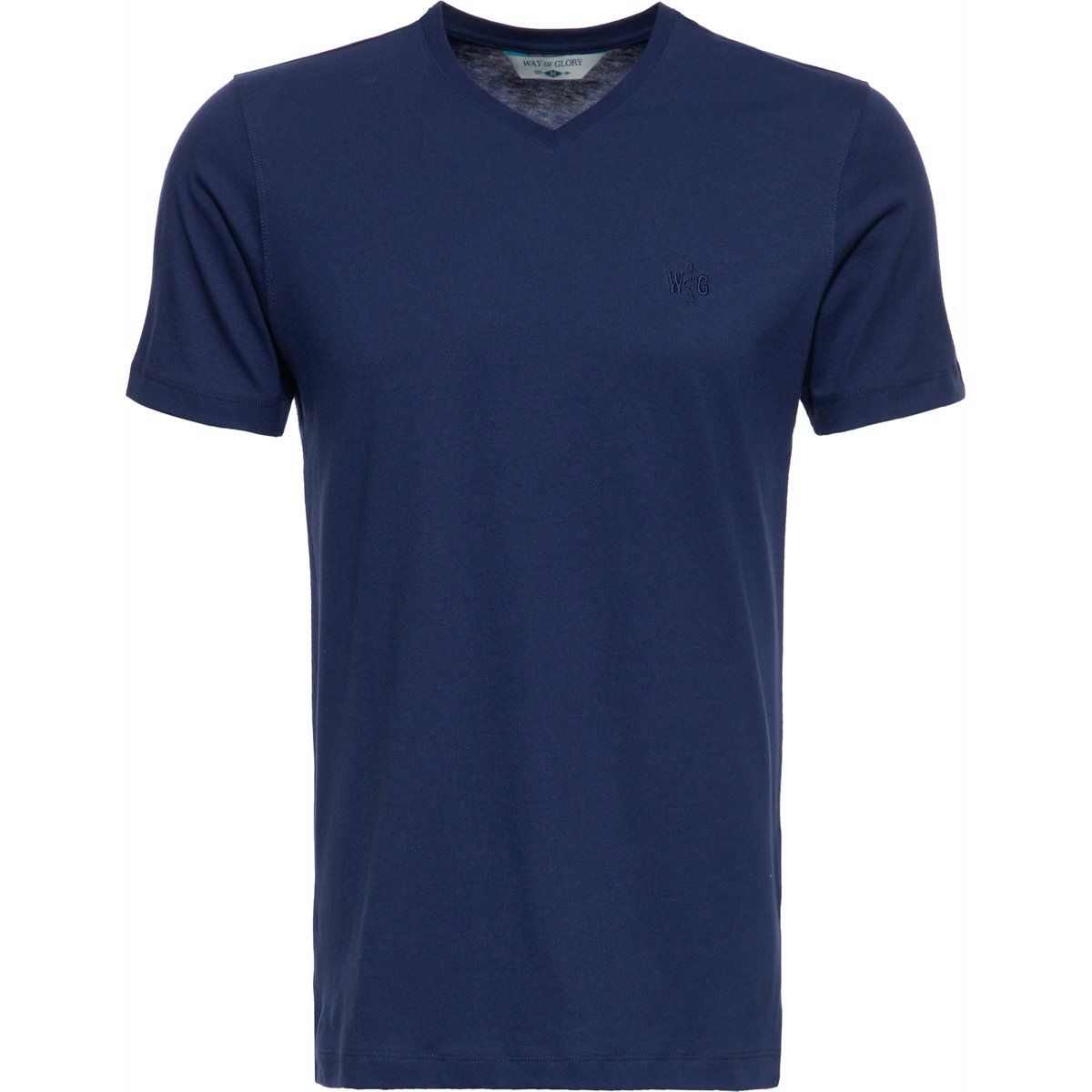 Herren Premium Basic T-Shirt mit V-Ausschnitt