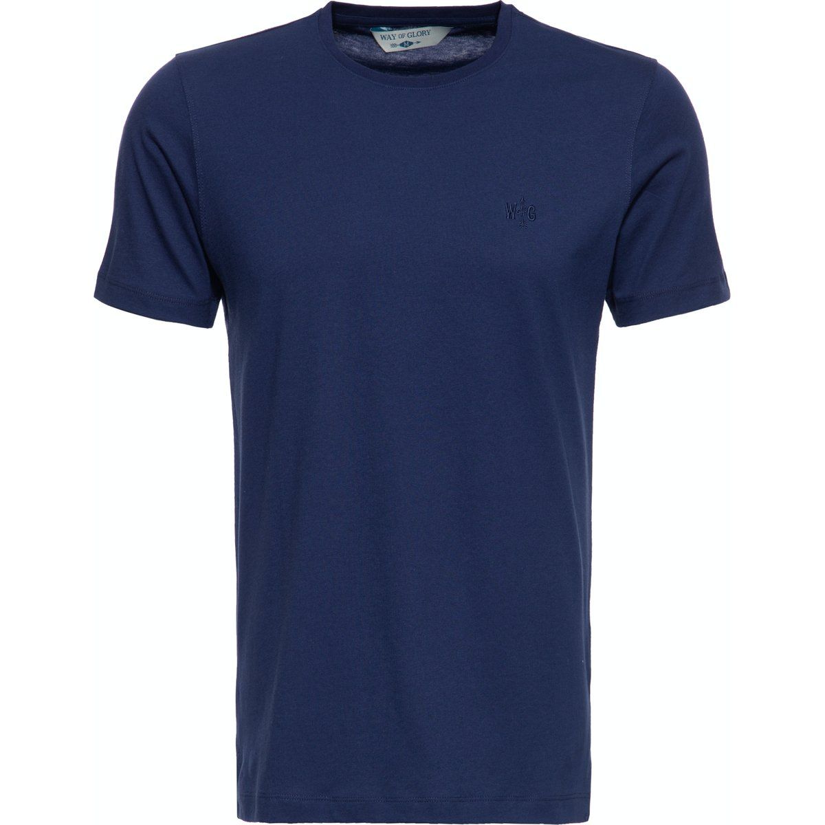 Klassisches Basic T-Shirt mit Rundhalsausschnitt