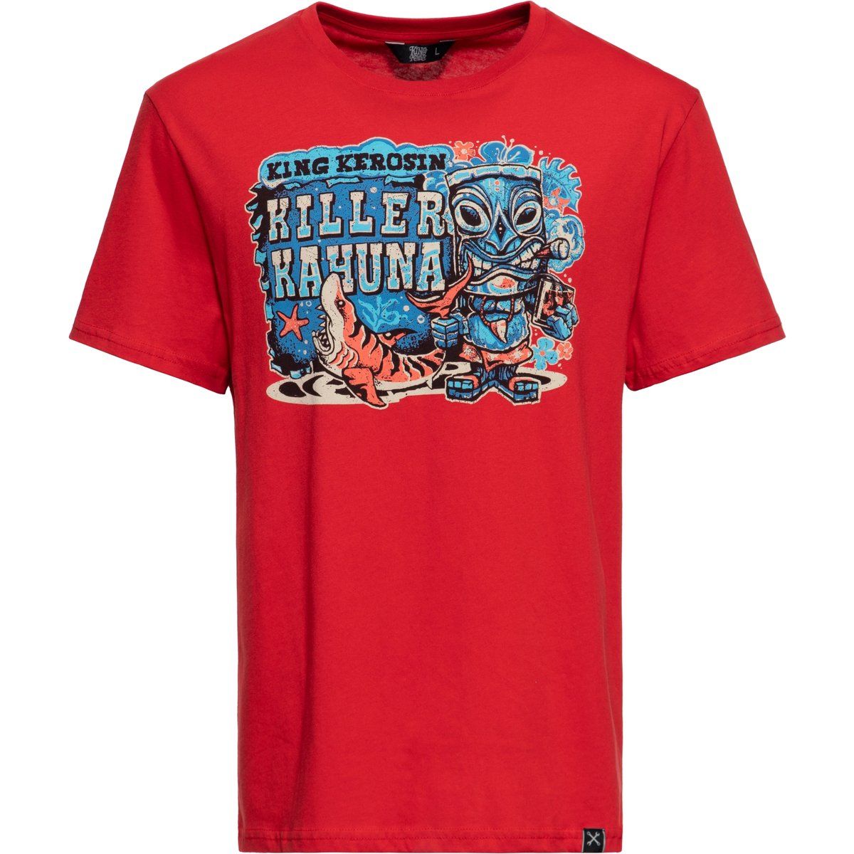T-Shirt mit Grafikprint und kurzen Ärmeln