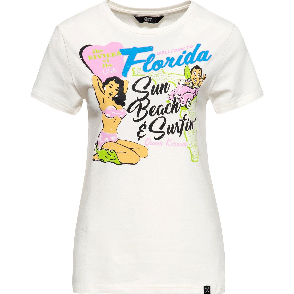 Vintage Florida Grafik T-Shirt