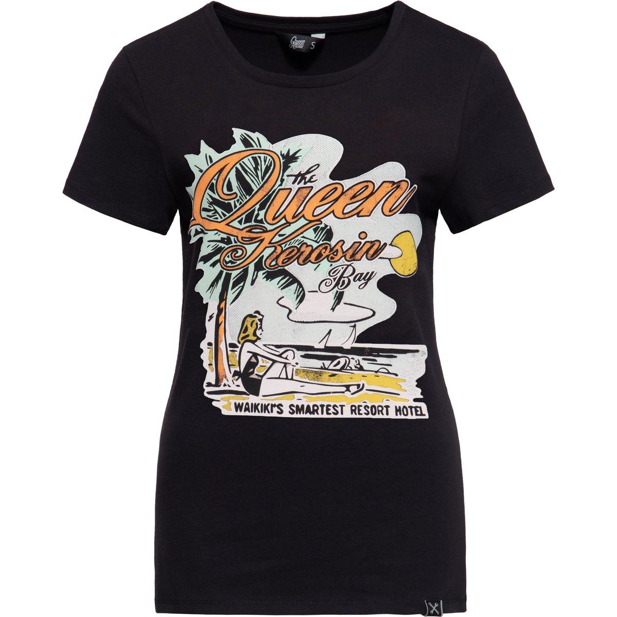 Retro Strand-Print T-Shirt