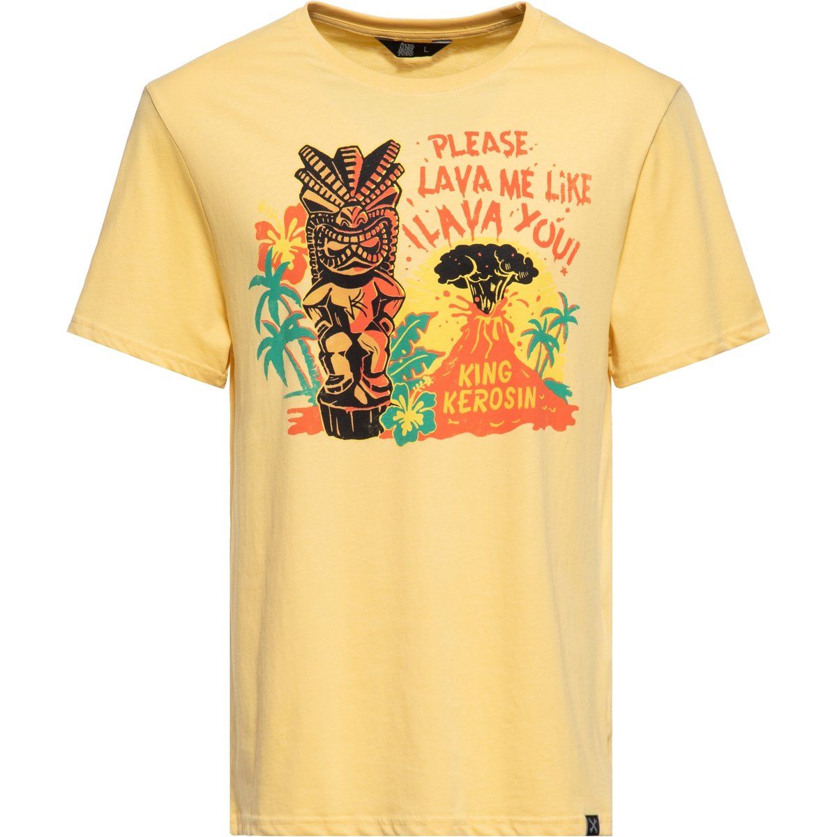 Herren Retro Grafikdruck T-Shirt