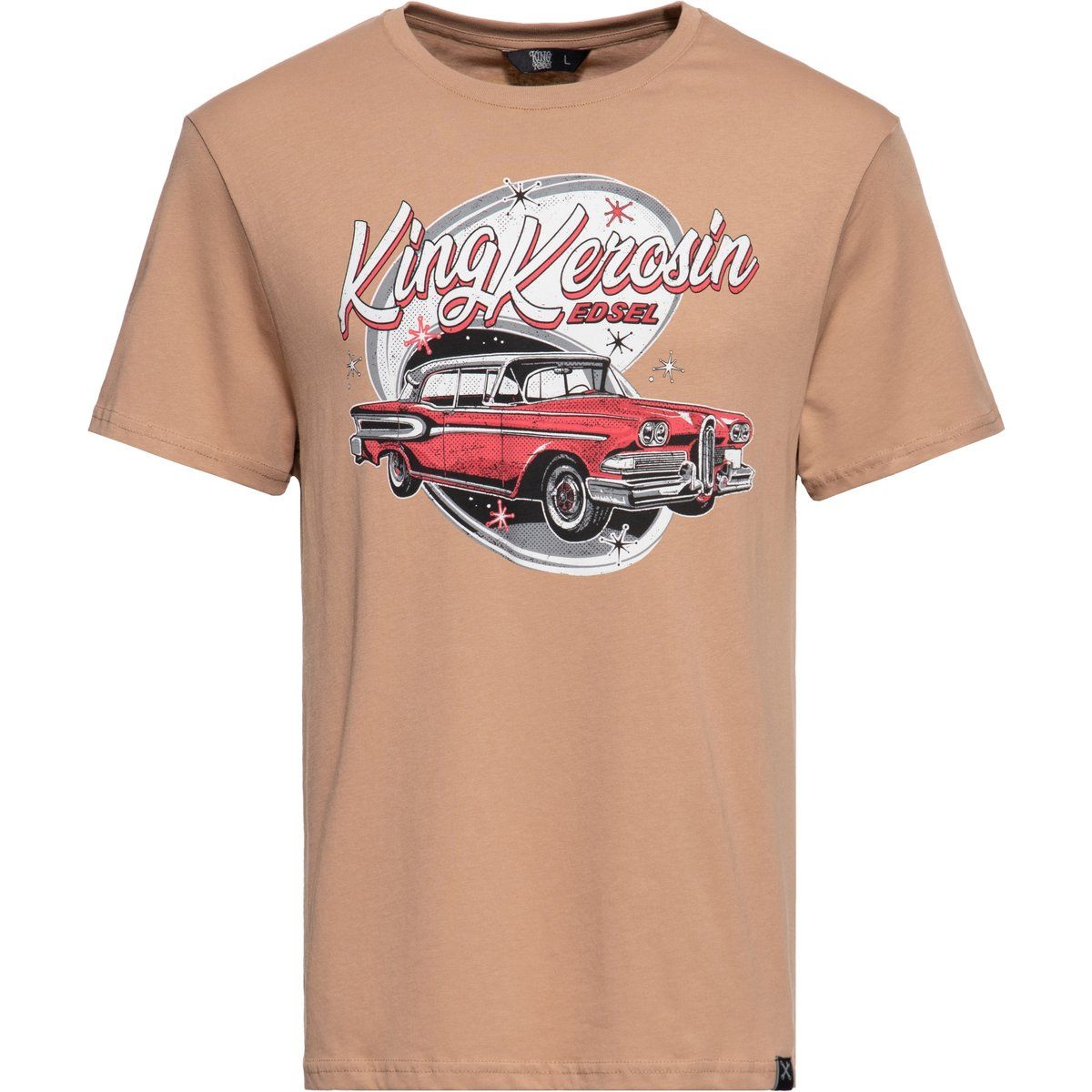 Retro T-Shirt mit Oldtimer-Grafik
