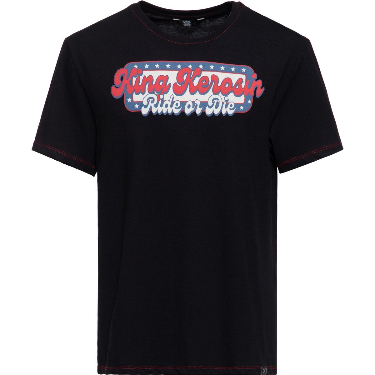 Herren T-Shirt mit Grafikprint im Retro-Stil