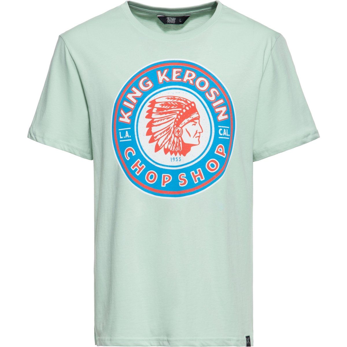 Retro T-Shirt mit Grafikprint aus Baumwolle