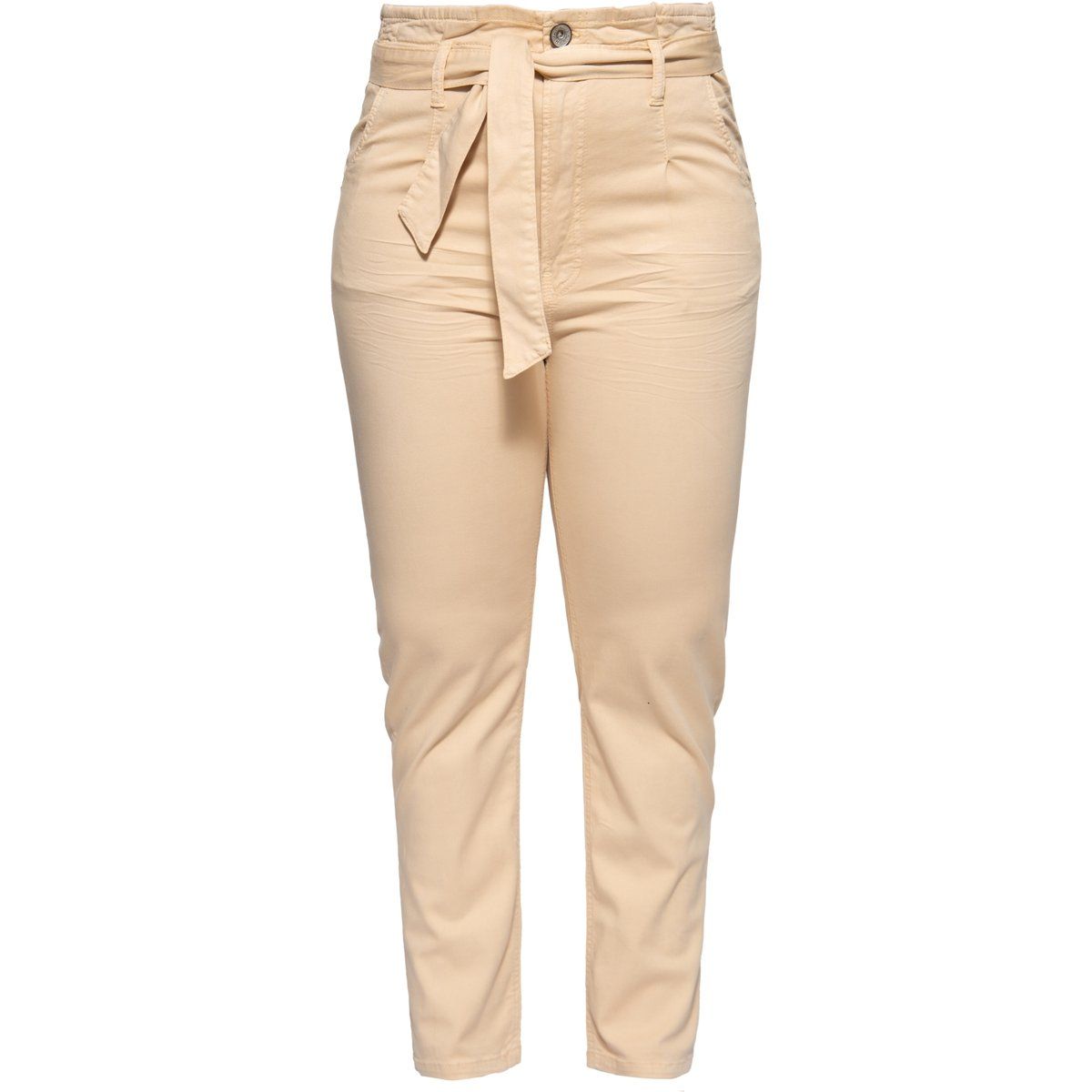 Damen Paperbag-Hose mit Gürtel