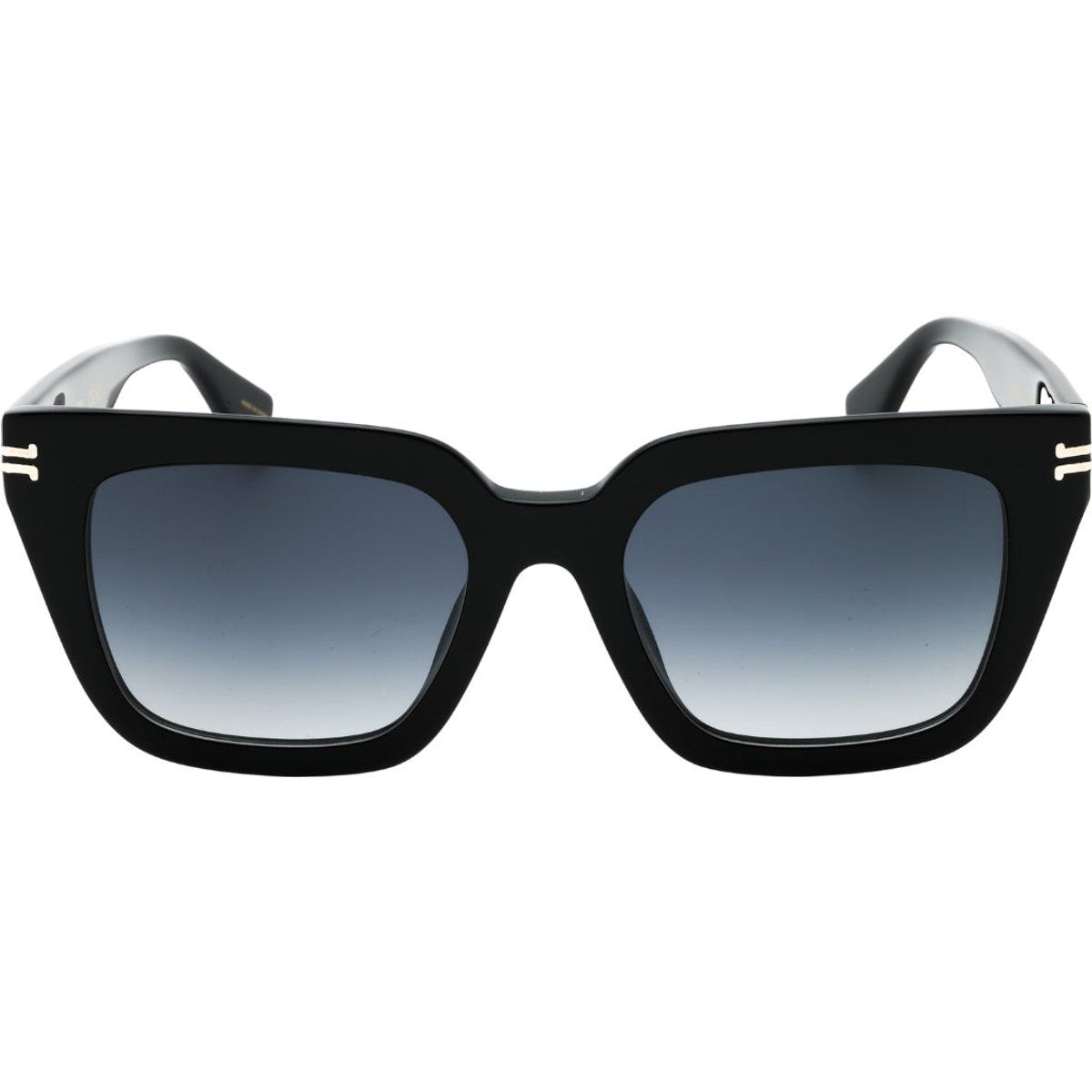 Sonnenbrille mit quadratischem Rahmen und Farbverlaufsgläsern