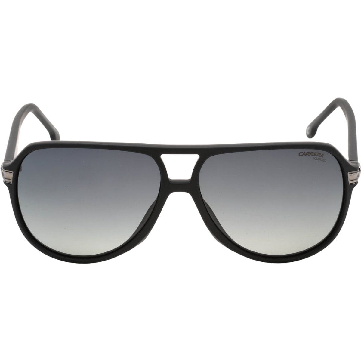 Mattschwarze Piloten Sonnenbrille