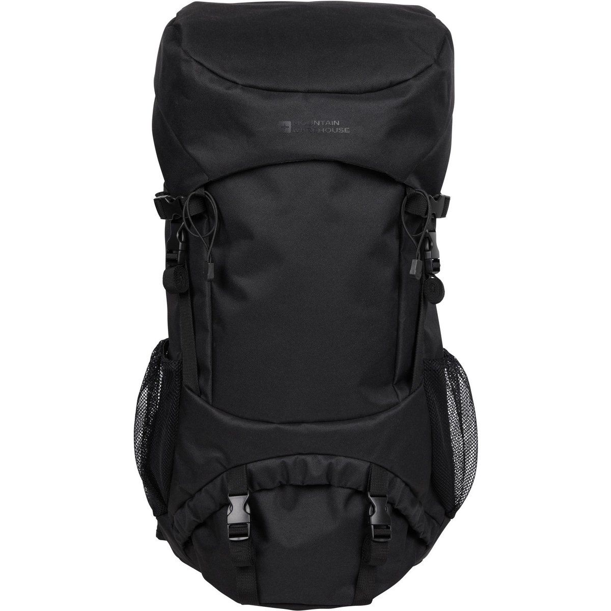 Schwarzer 65L Wanderrucksack