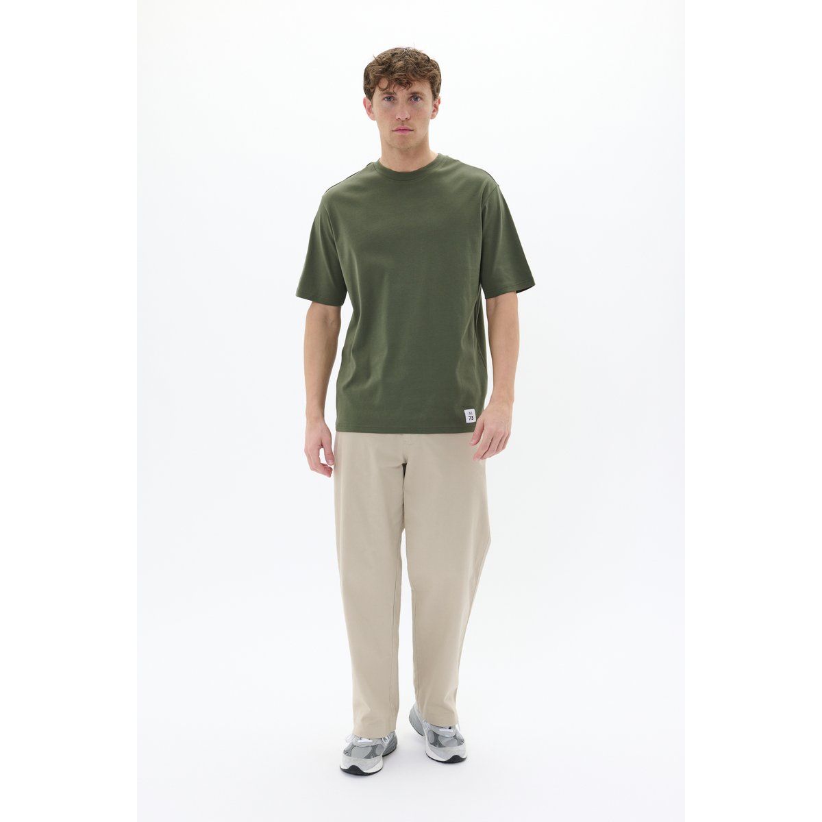 T-Shirt aus Bio-Baumwolle mit lockerer Passform