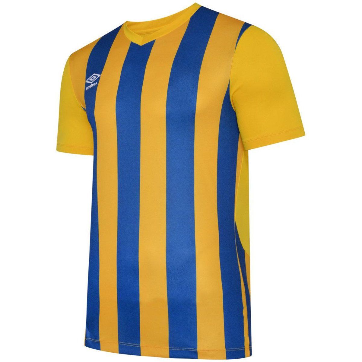 Gestreiftes V-Ausschnitt Performance Jersey Top
