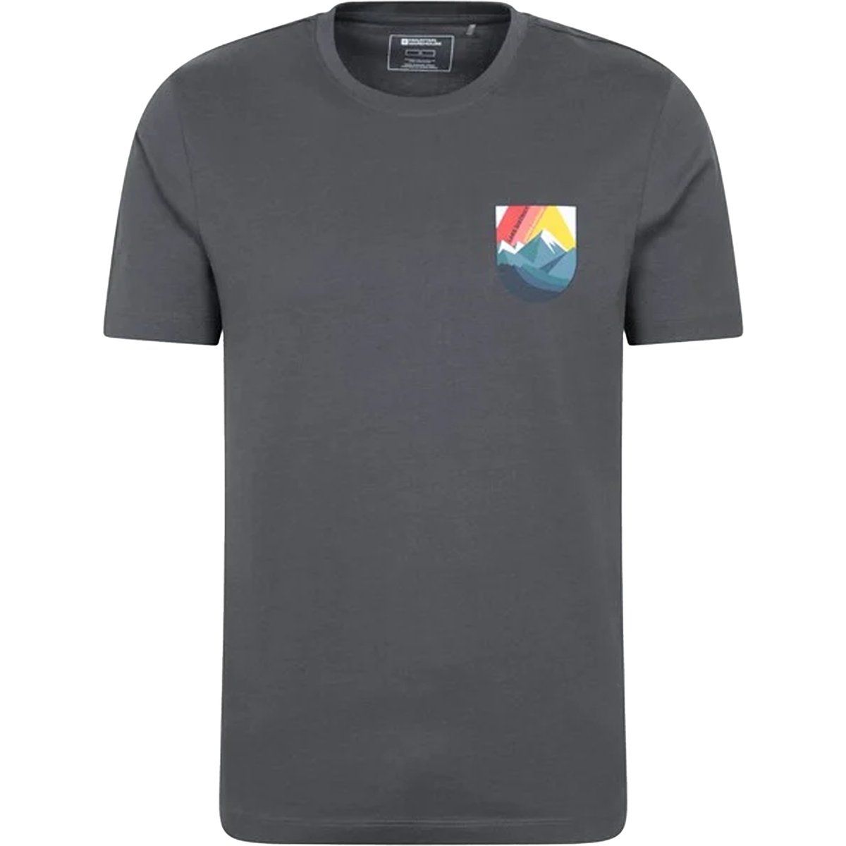 Mountain Warehouse - "Lake District" T-Shirt für Herren kurzärmlig (Holzkohle)