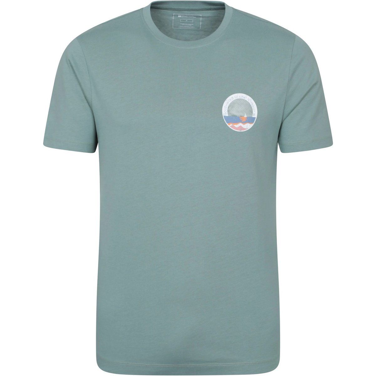 Mountain Warehouse - "Southwold" T-Shirt für Herren kurzärmlig (Blassgrün)