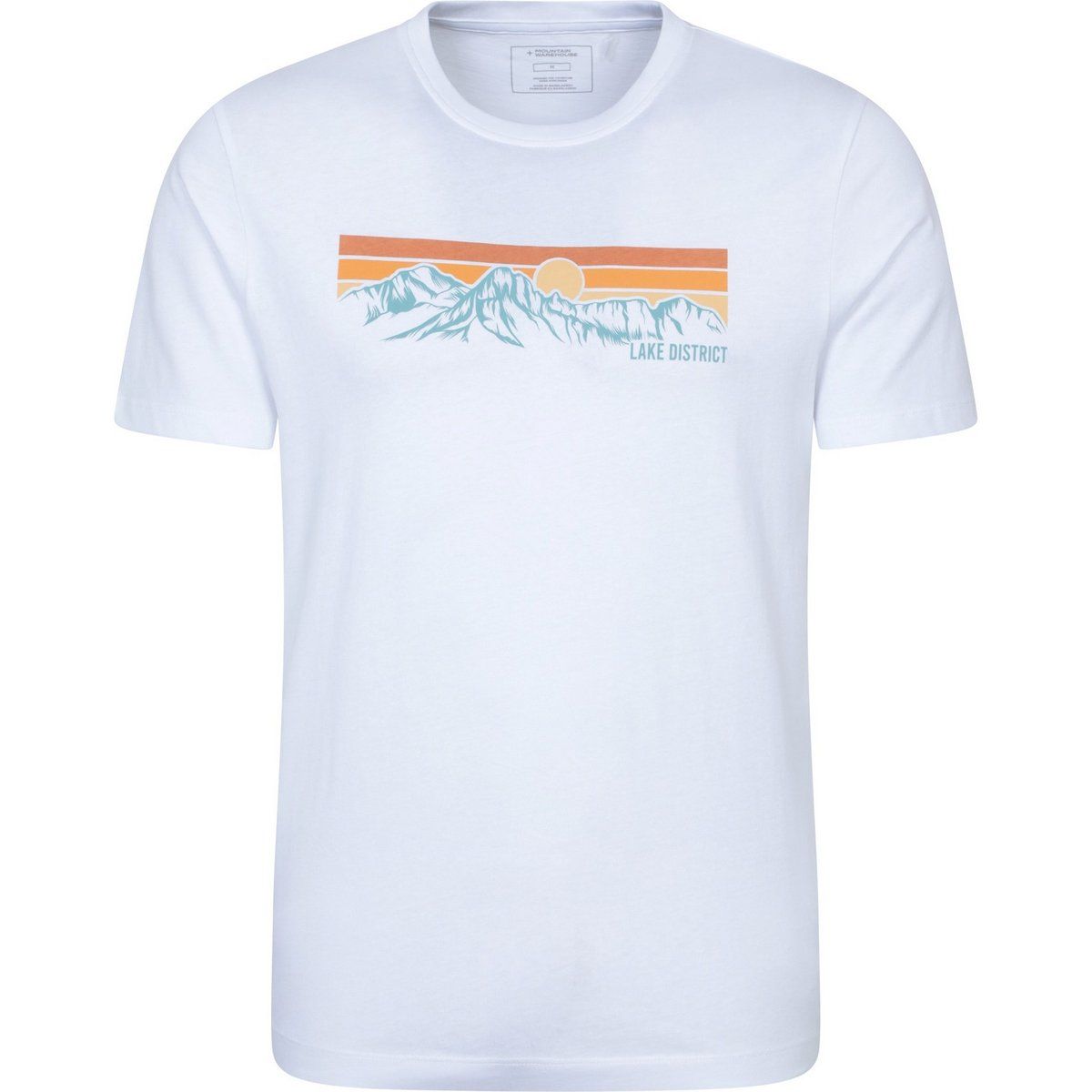 Mountain Warehouse - "Lake District" T-Shirt für Herren (Weiß)