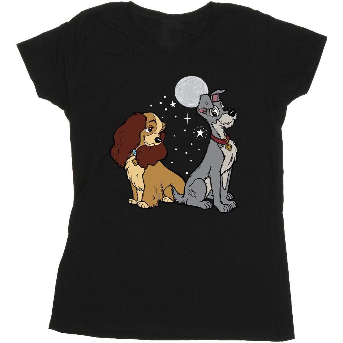 Lady and Tramp Grafik T-Shirt