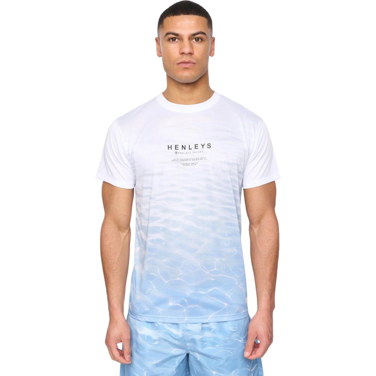 Herren Kurzarm Grafikdruck T-Shirt