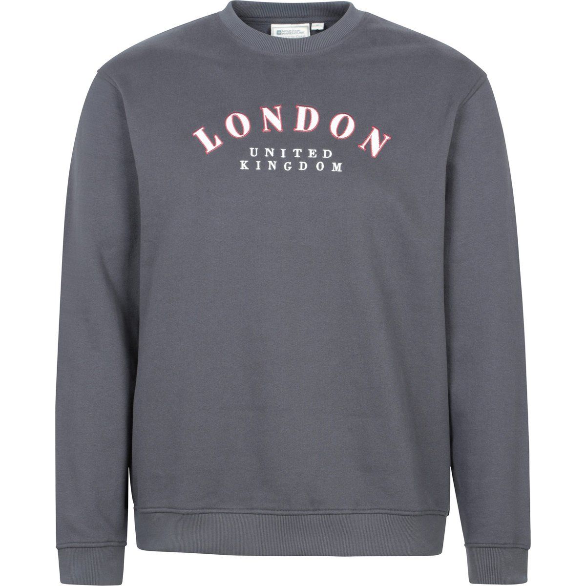 Mountain Warehouse - "Regional London" Sweatshirt für Herren (Holzkohle)
