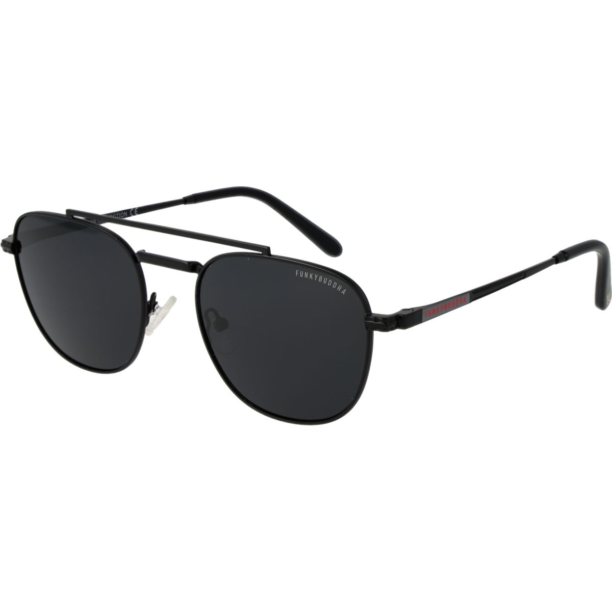 Herren-Pilotenbrille mit oberem Steg